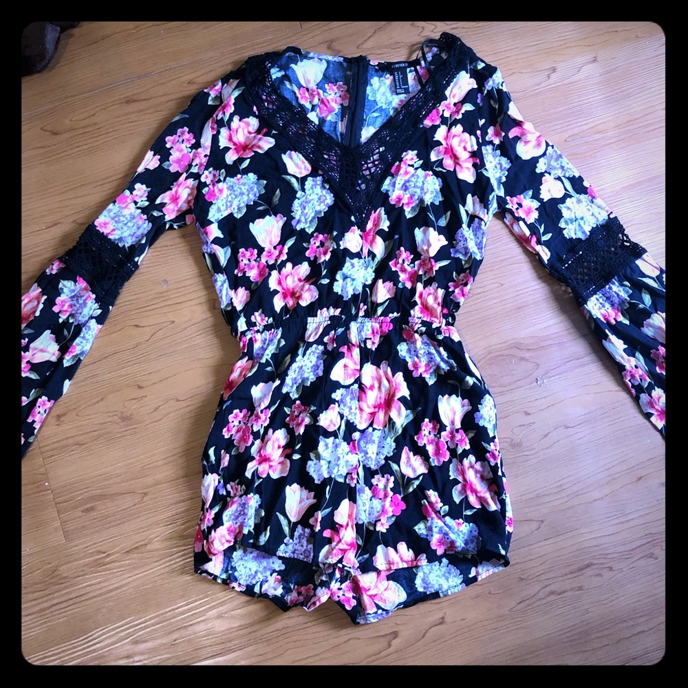 Floral Boho Romper